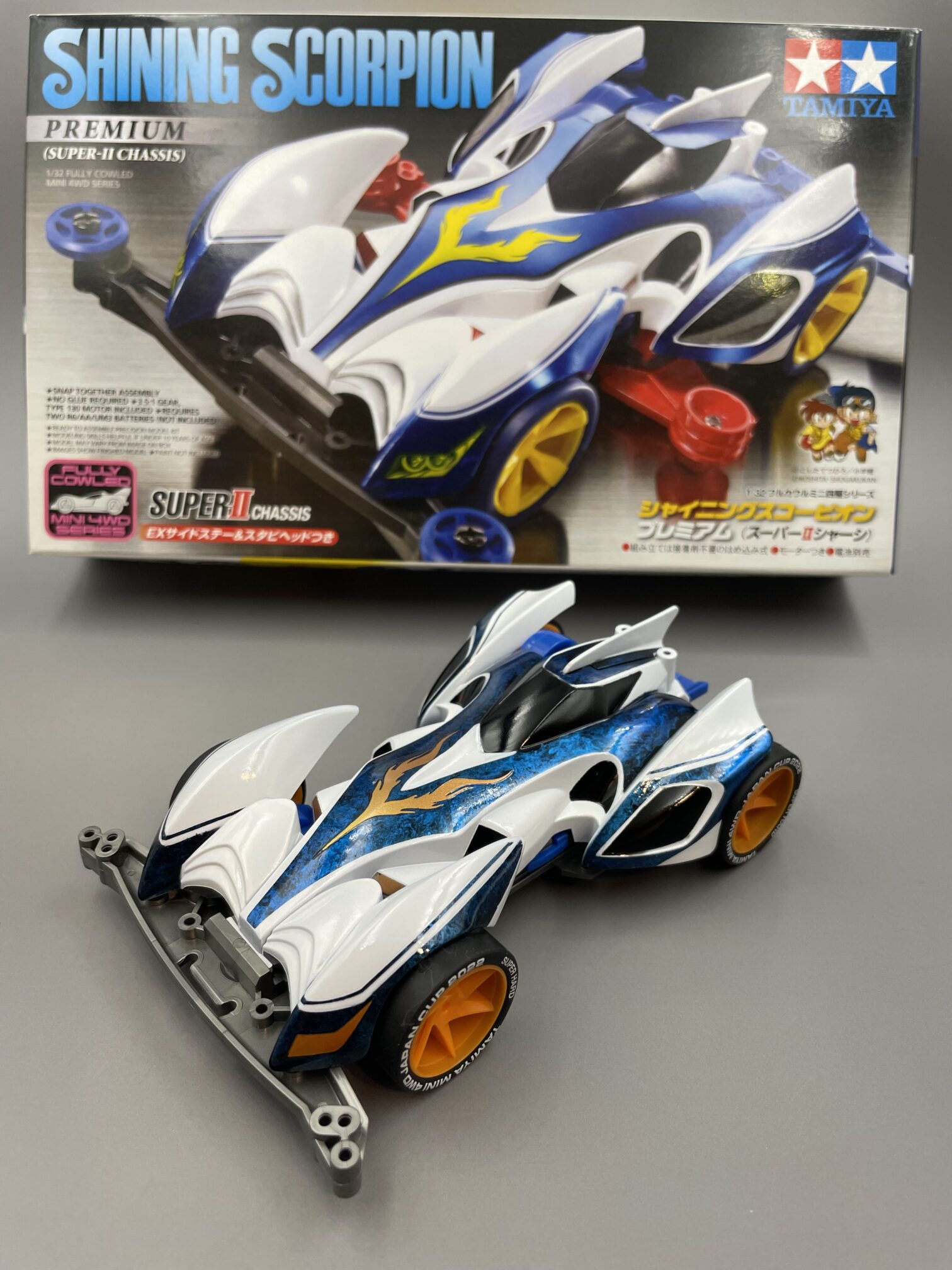 シャイニングスコーピオン　全塗装
キャンディー塗装
